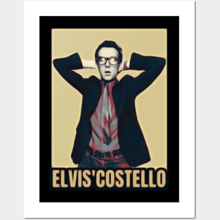 Wallpaper elvis costello Posters and Art